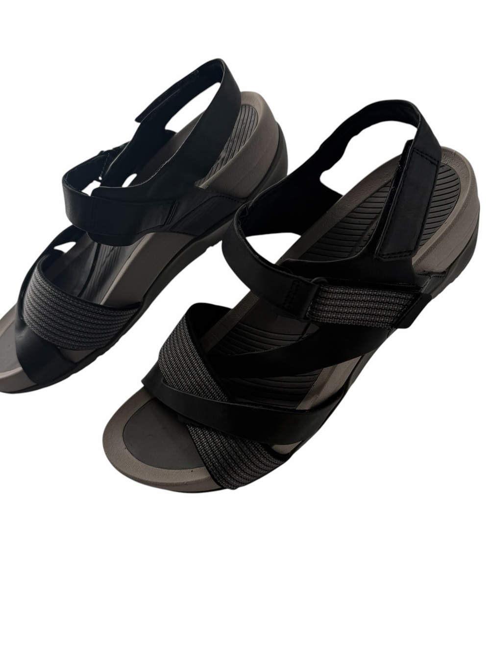 BareTraps Alaina Strappy Comfort Gorpcore Coastal Grandma Lagenlook Sandals Sz 9 - Picture 3 of 9